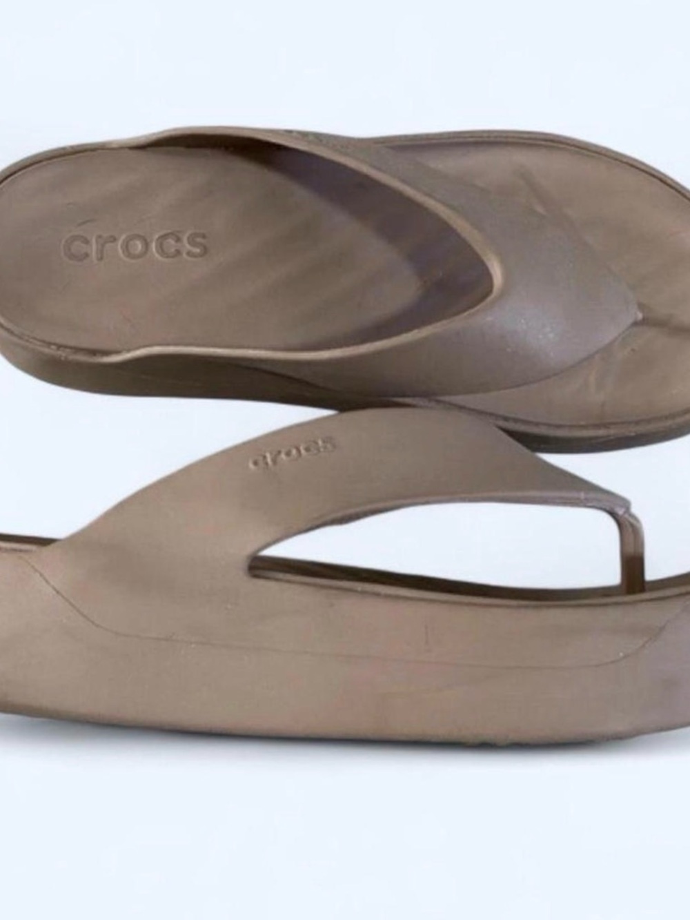 Crocs Getaway Platform Flip Flop Sandals Size 7